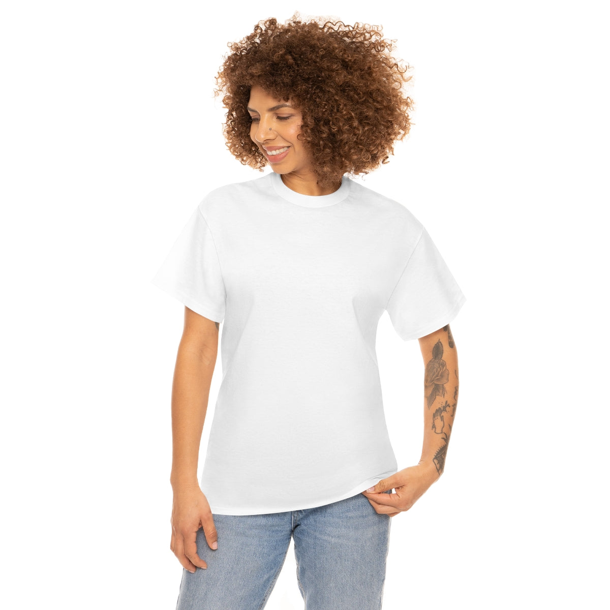 Hornet White Heart Unisex Heavy Cotton Tee