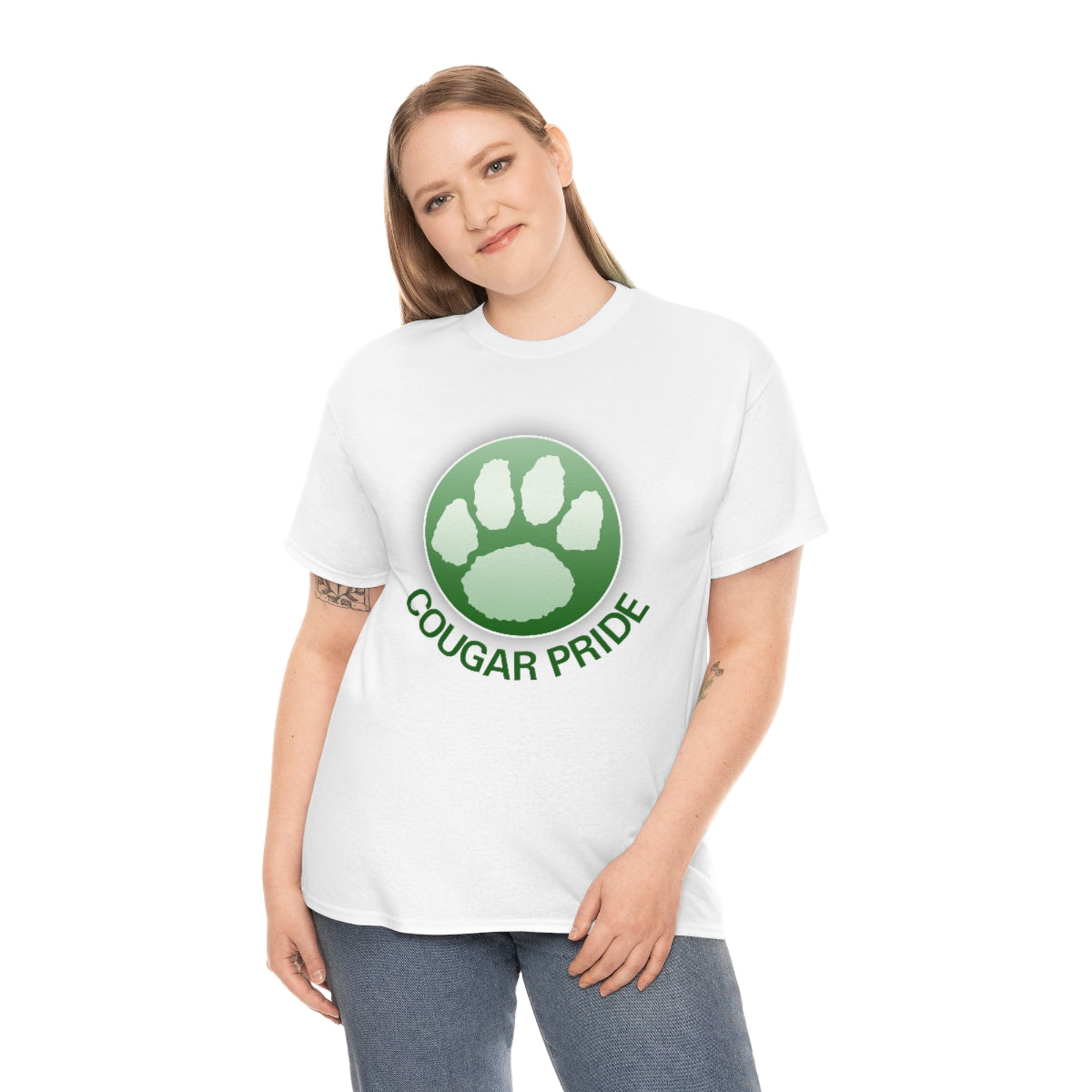 Smithton Cougar Pride Unisex Heavy Cotton Tee