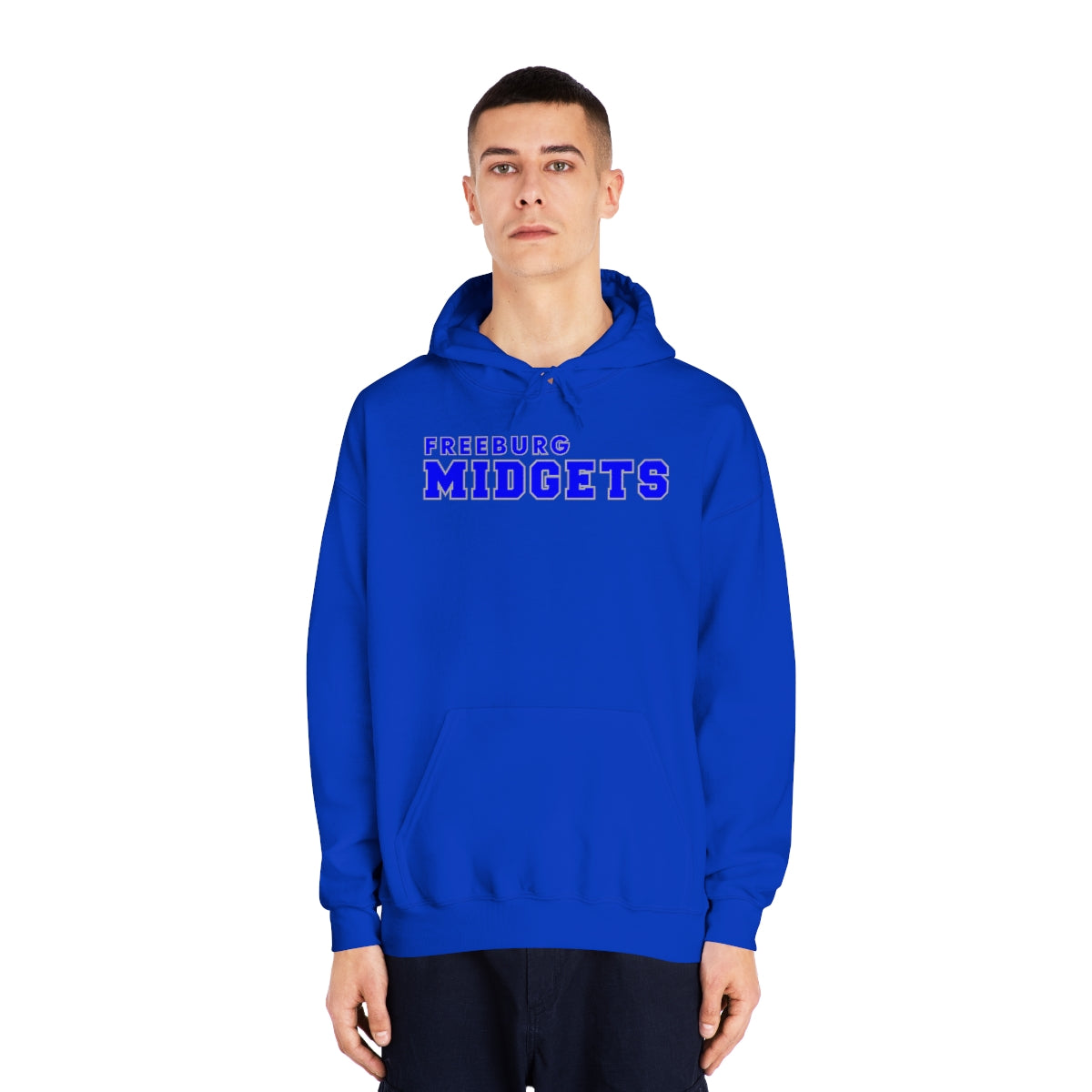 Freeburg Midgets Unisex DryBlend® Hooded Sweatshirt