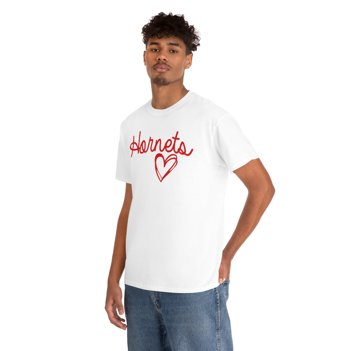 Hornet Heart Unisex Heavy Cotton Tee