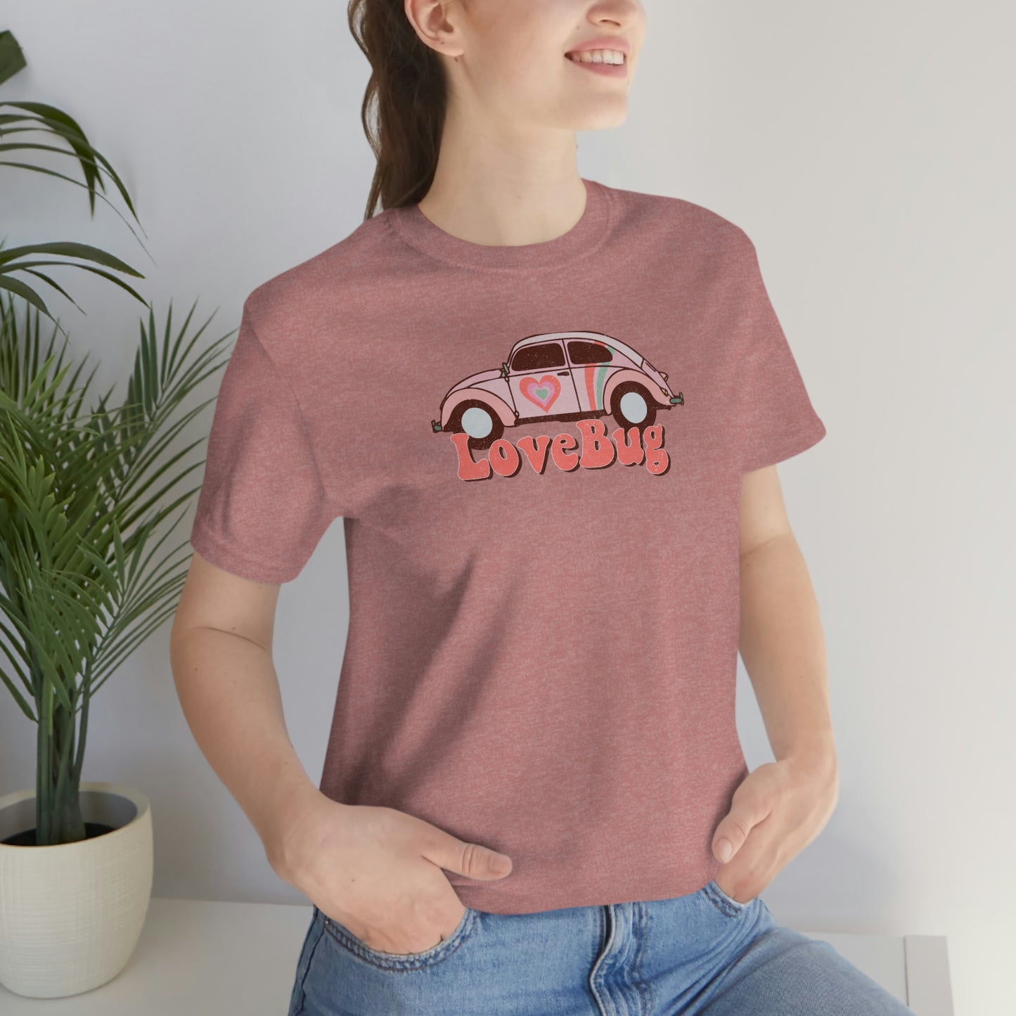 "Love Bug"  Unisex Jersey Short Sleeve Tee