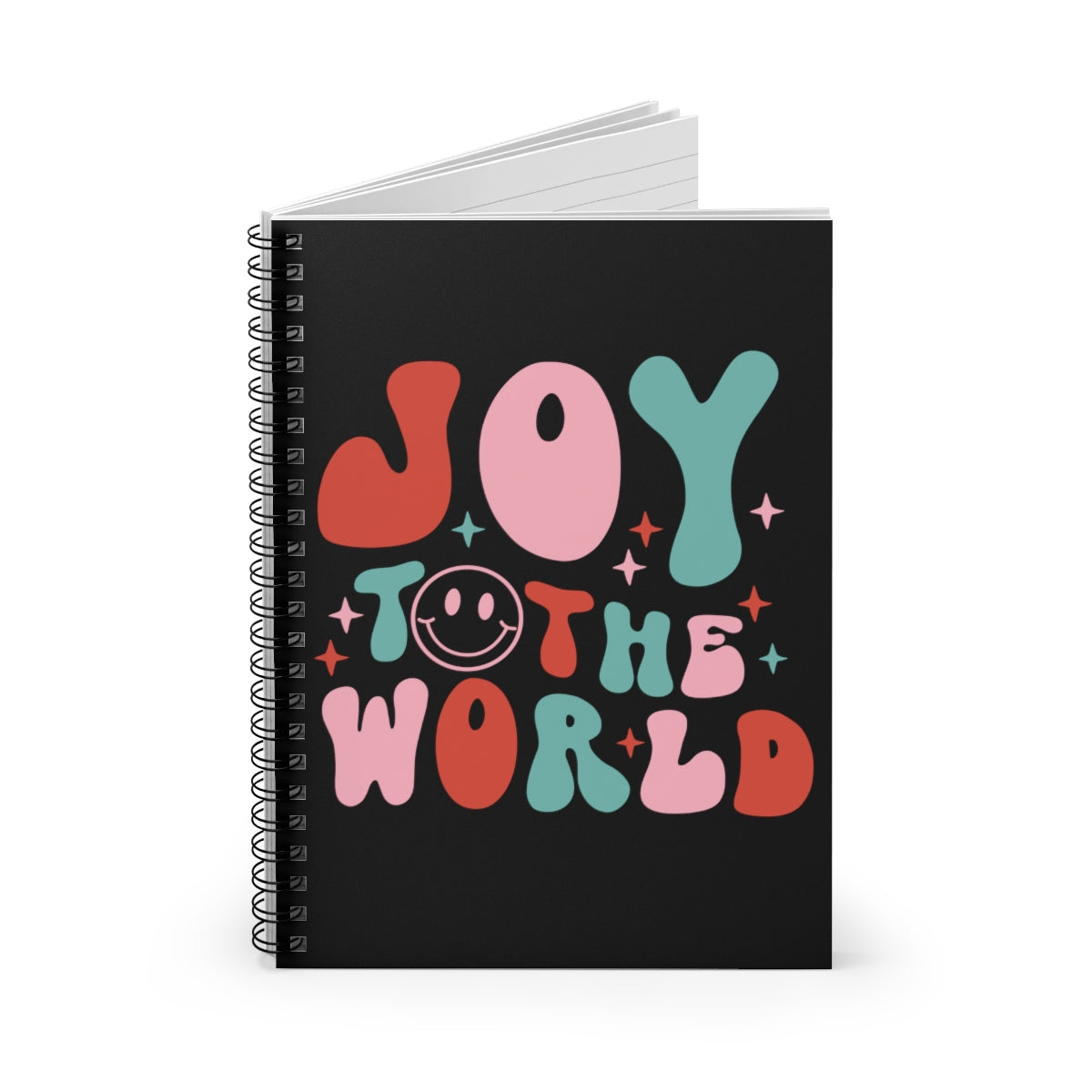 Joy to the World Spiral Notebook - Ruled Line