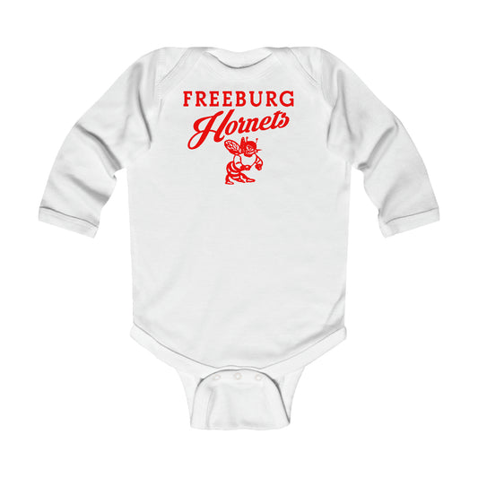 Freeburg Hornets Infant Long Sleeve Bodysuit