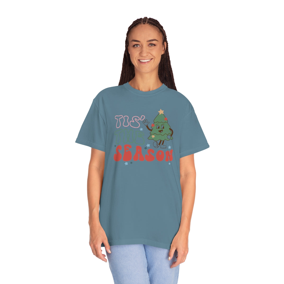 Tis the Season Christmas Unisex Garment-Dyed Comfort Colors PREMIUM T-shirt