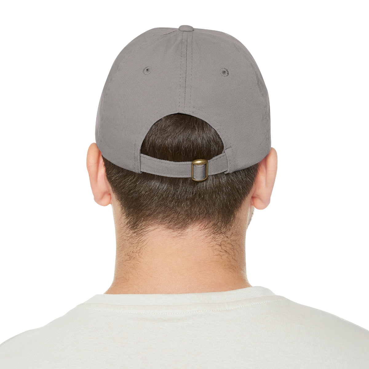 Freeburg Midget Cursive Dad Hat with Leather Patch