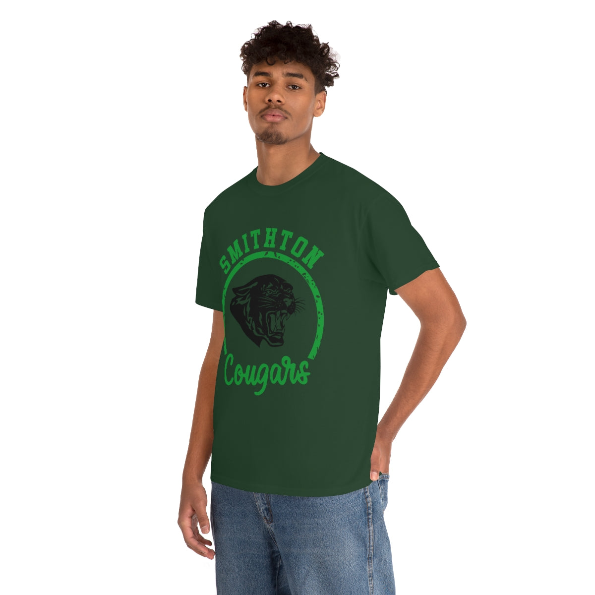 Smithton Cougars Unisex Heavy Cotton Tee