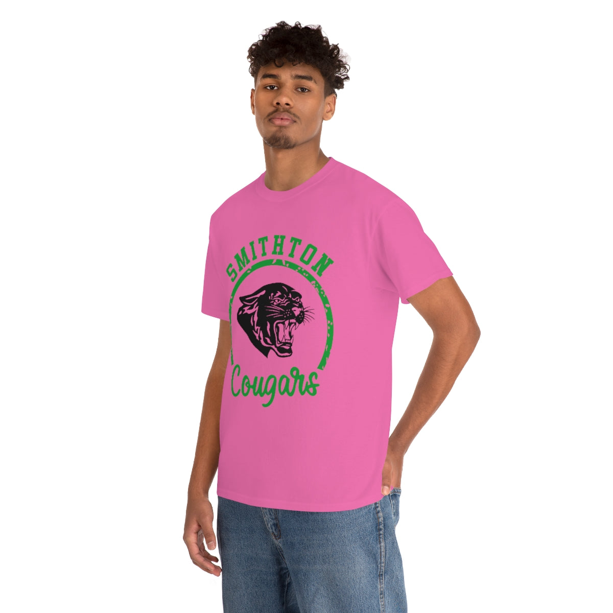 Smithton Cougars Unisex Heavy Cotton Tee