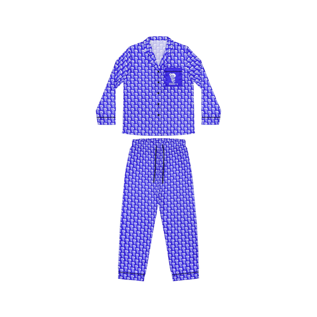 Freeburg Midget Women's Satin Pajamas (AOP)