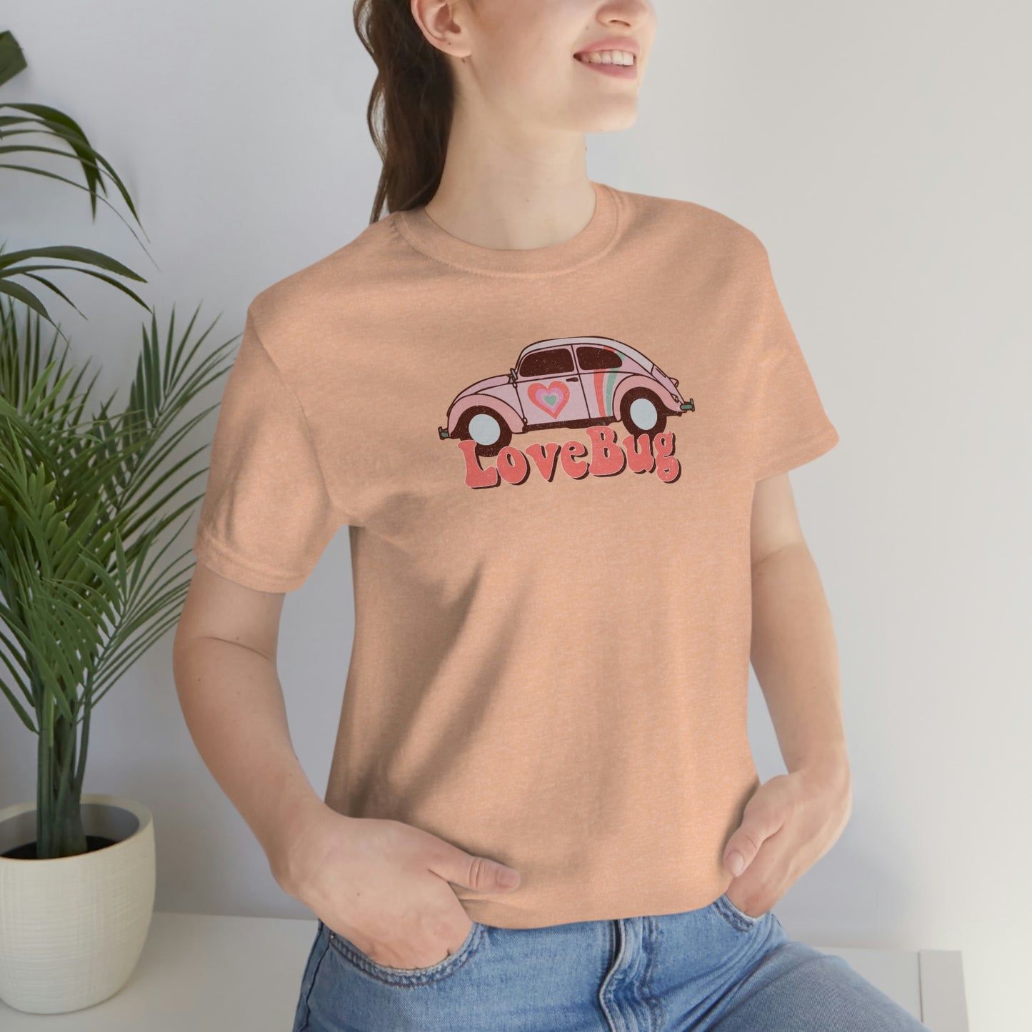 "Love Bug"  Unisex Jersey Short Sleeve Tee