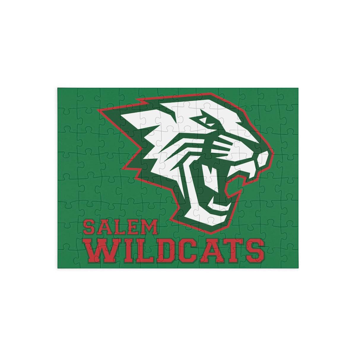 Salem Wildcats - Green Puzzle (96, 252, 500, 1000-Piece)