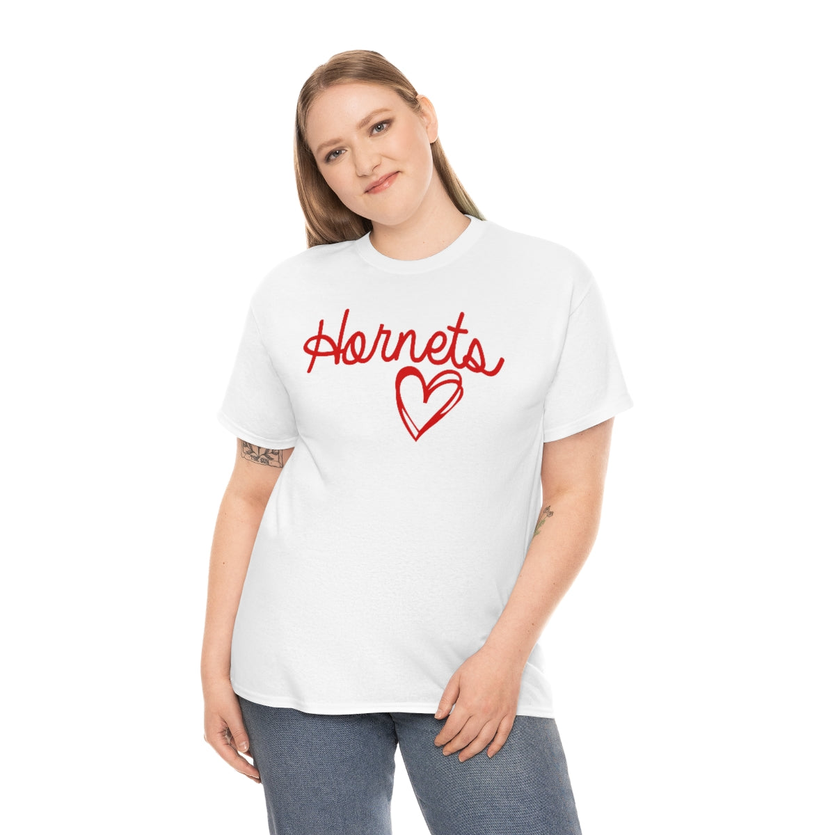 Hornet Heart Unisex Heavy Cotton Tee