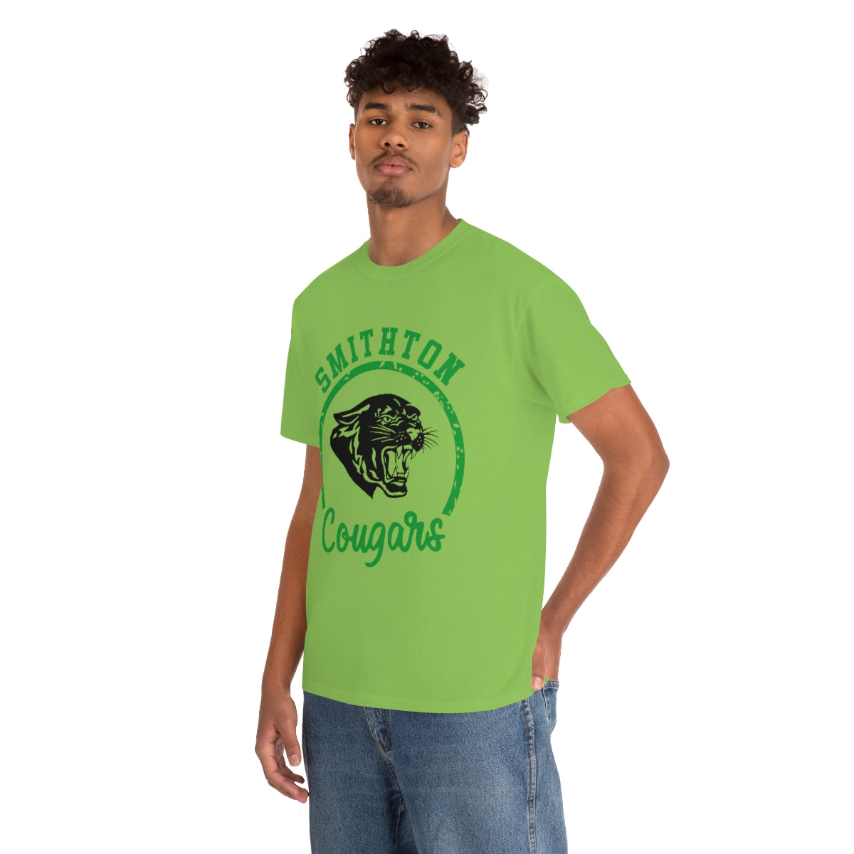 Smithton Cougars Unisex Heavy Cotton Tee