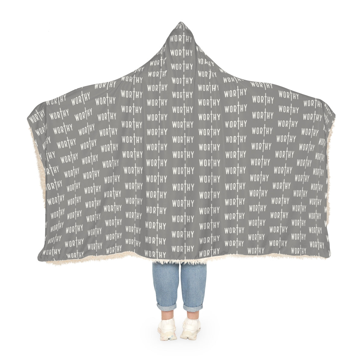 Gray Worthy Snuggle Blanket