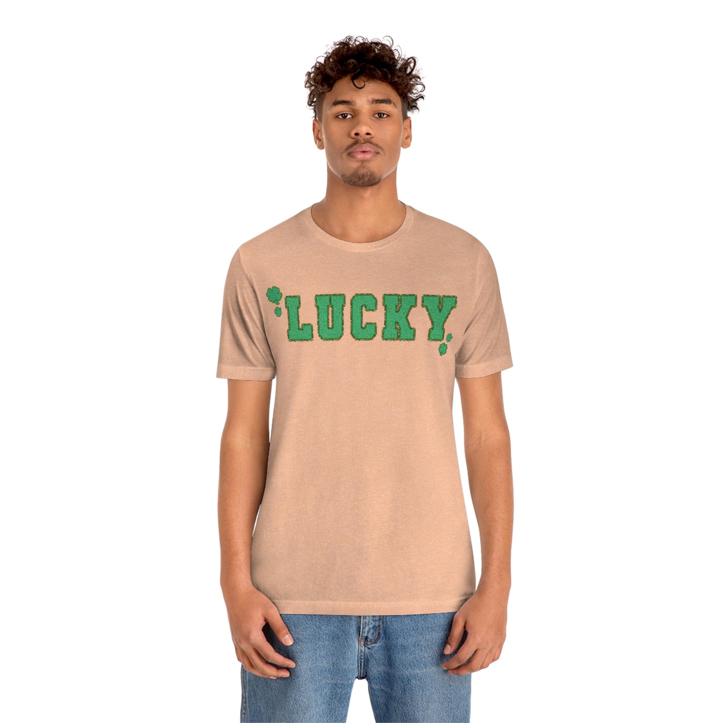 St. Patrick's Day "Lucky" Unisex Jersey Short Sleeve Tee