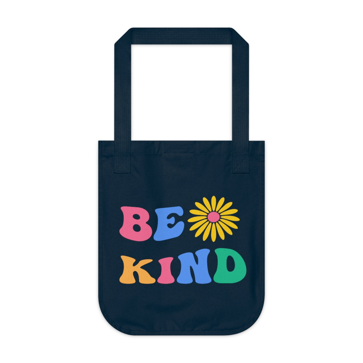 Be Kind Organic Canvas Tote Bag