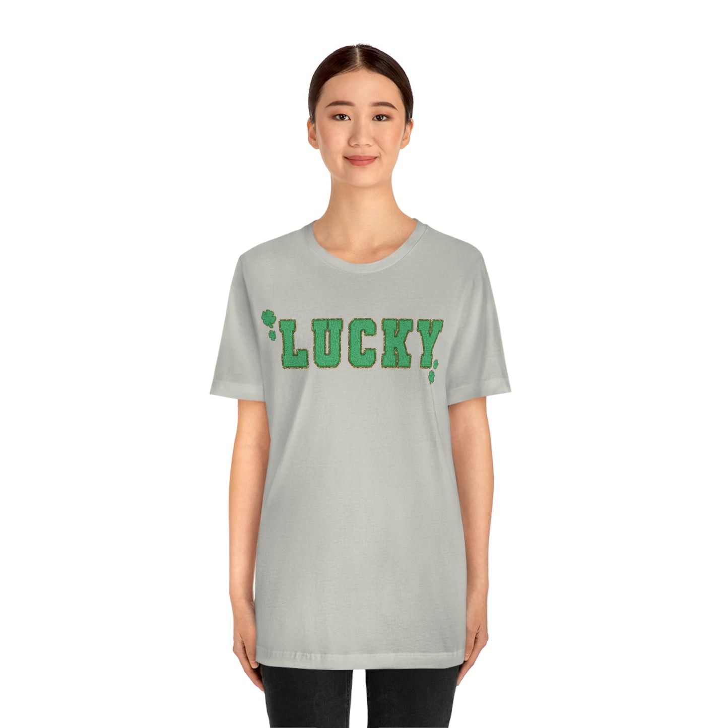 St. Patrick's Day "Lucky" Unisex Jersey Short Sleeve Tee