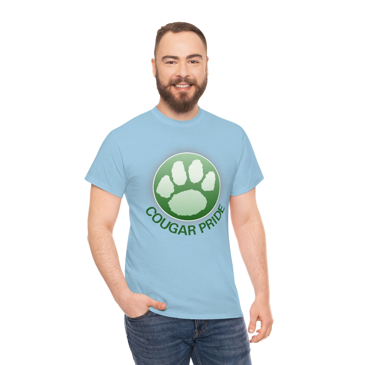 Smithton Cougar Pride Unisex Heavy Cotton Tee