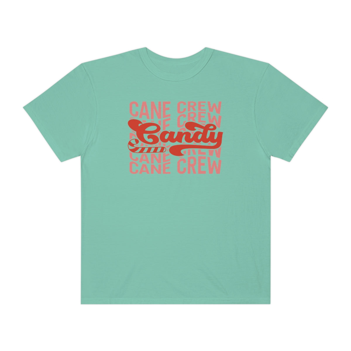 Candy Cane Crew Unisex Garment-Dyed Comfort Colors PREMIUM T-shirt