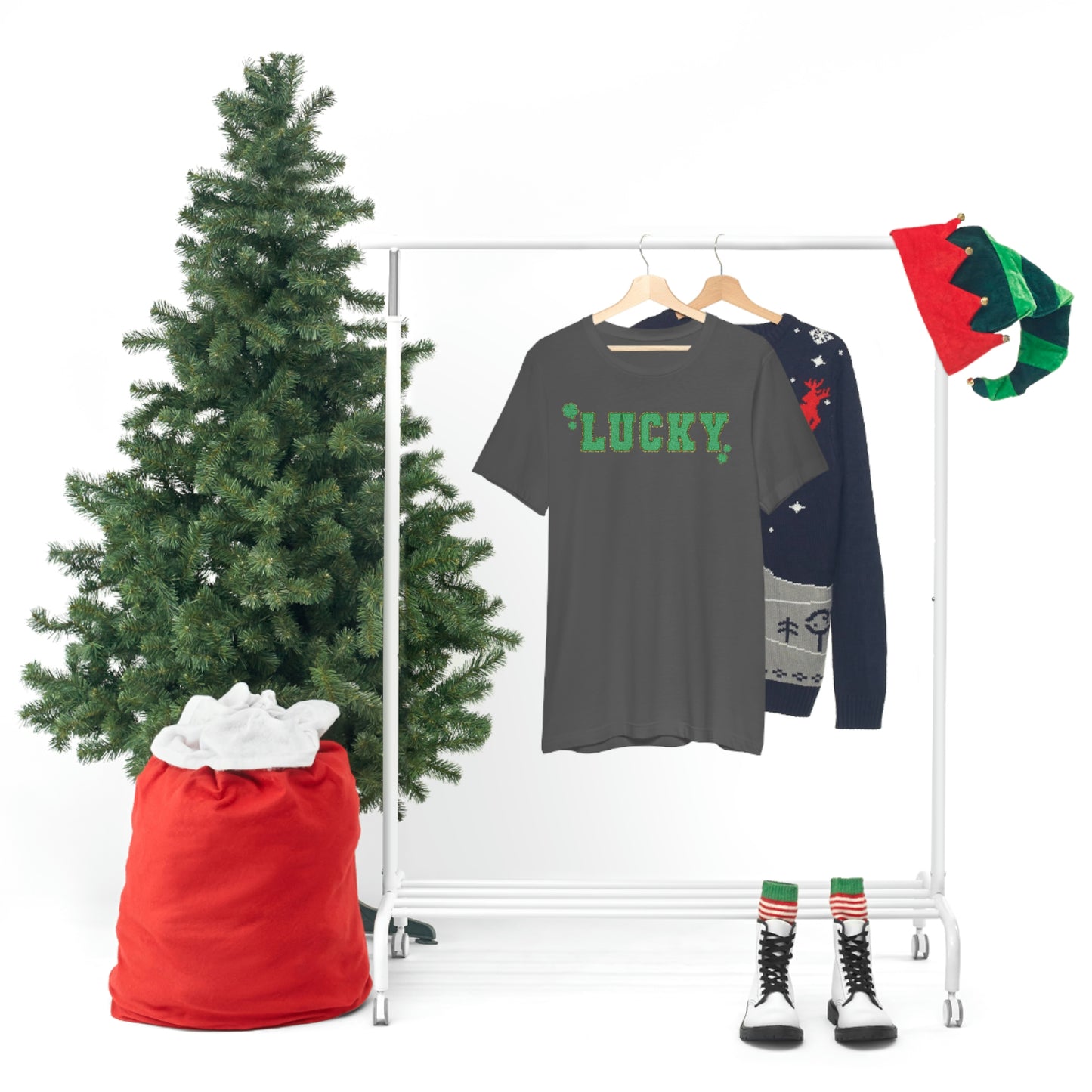 St. Patrick's Day "Lucky" Unisex Jersey Short Sleeve Tee