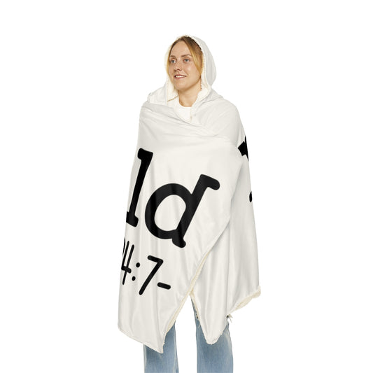 White "I'm Cold 24-7" Snuggle Blanket