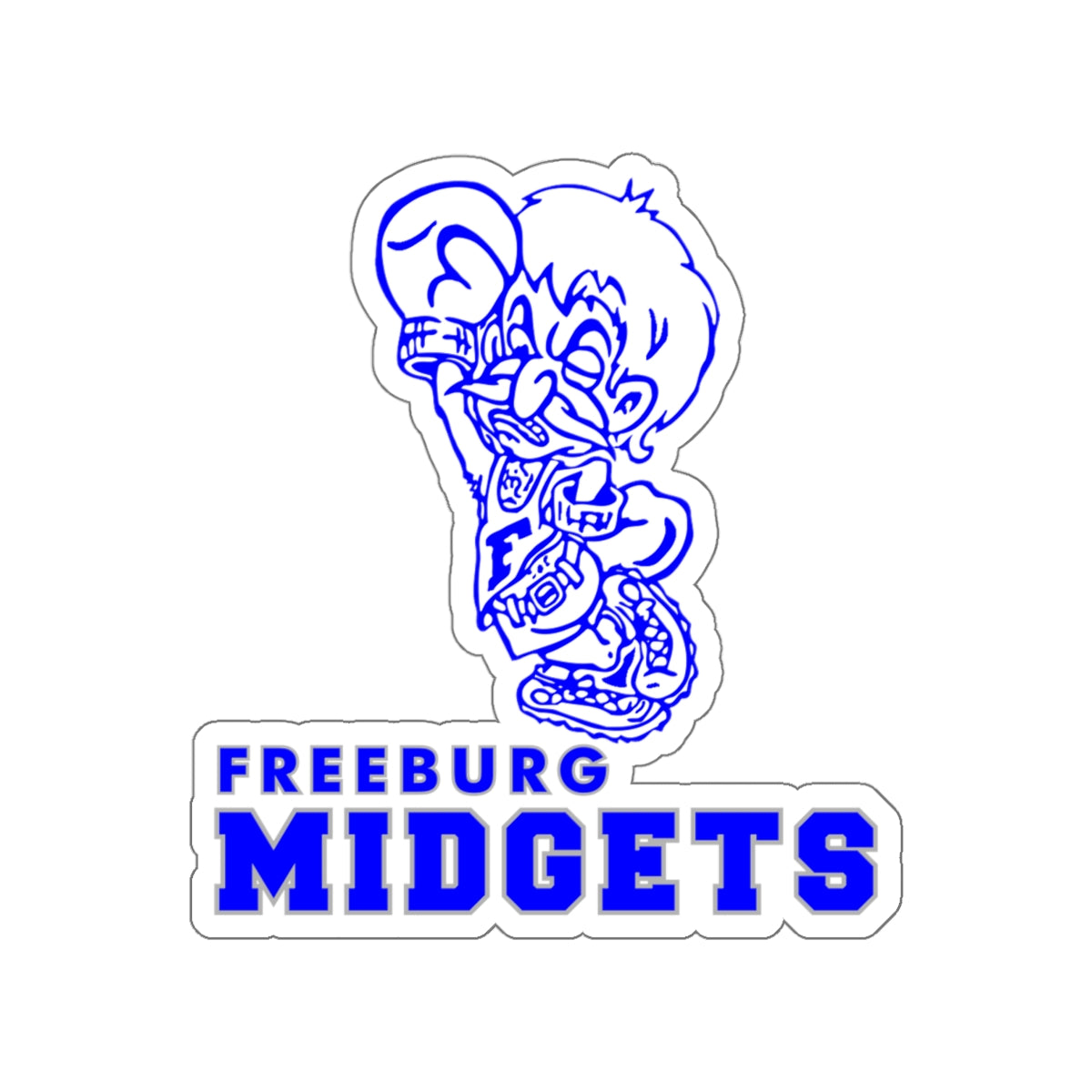 Freeburg Midgets Die-Cut Stickers