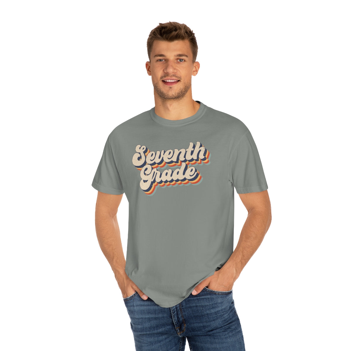 Retro Seventh Grade Unisex Garment-Dyed Comfort Colors PREMIUM T-shirt