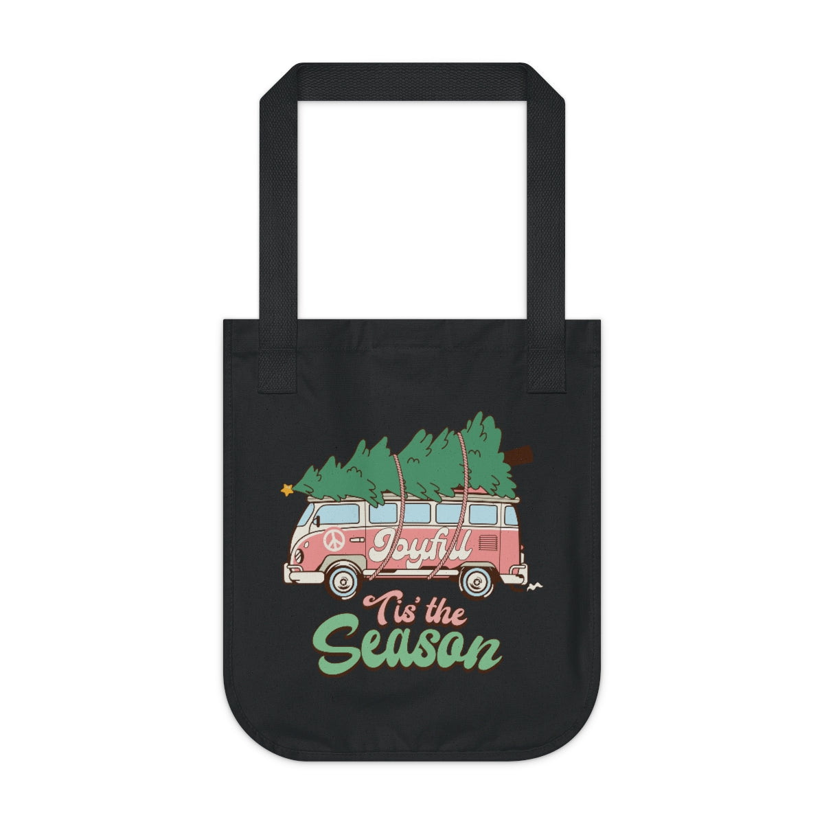 Tis the Season Organic Canvas Tote Bag