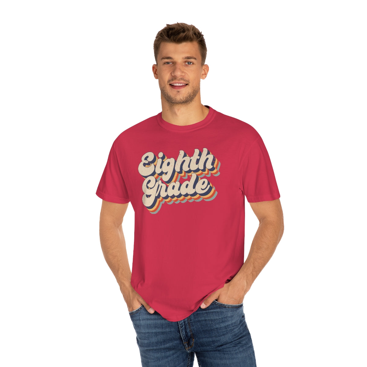 Retro Eighth Grade Unisex Garment-Dyed Comfort Colors PREMIUM T-shirt