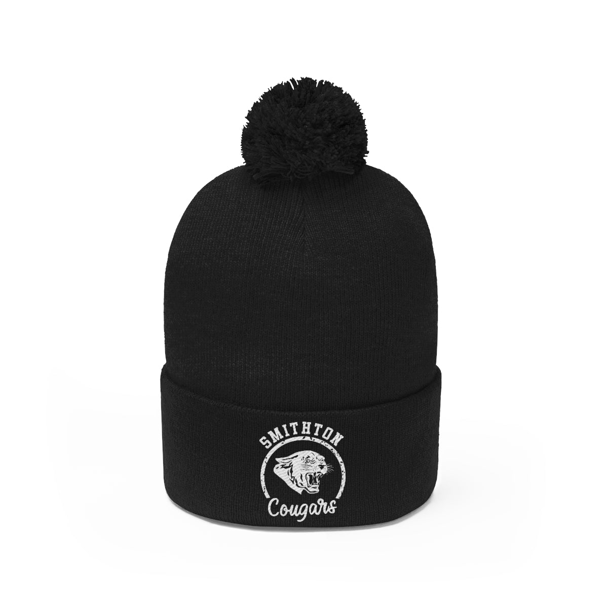 Smithton Cougars Pom Pom Beanie