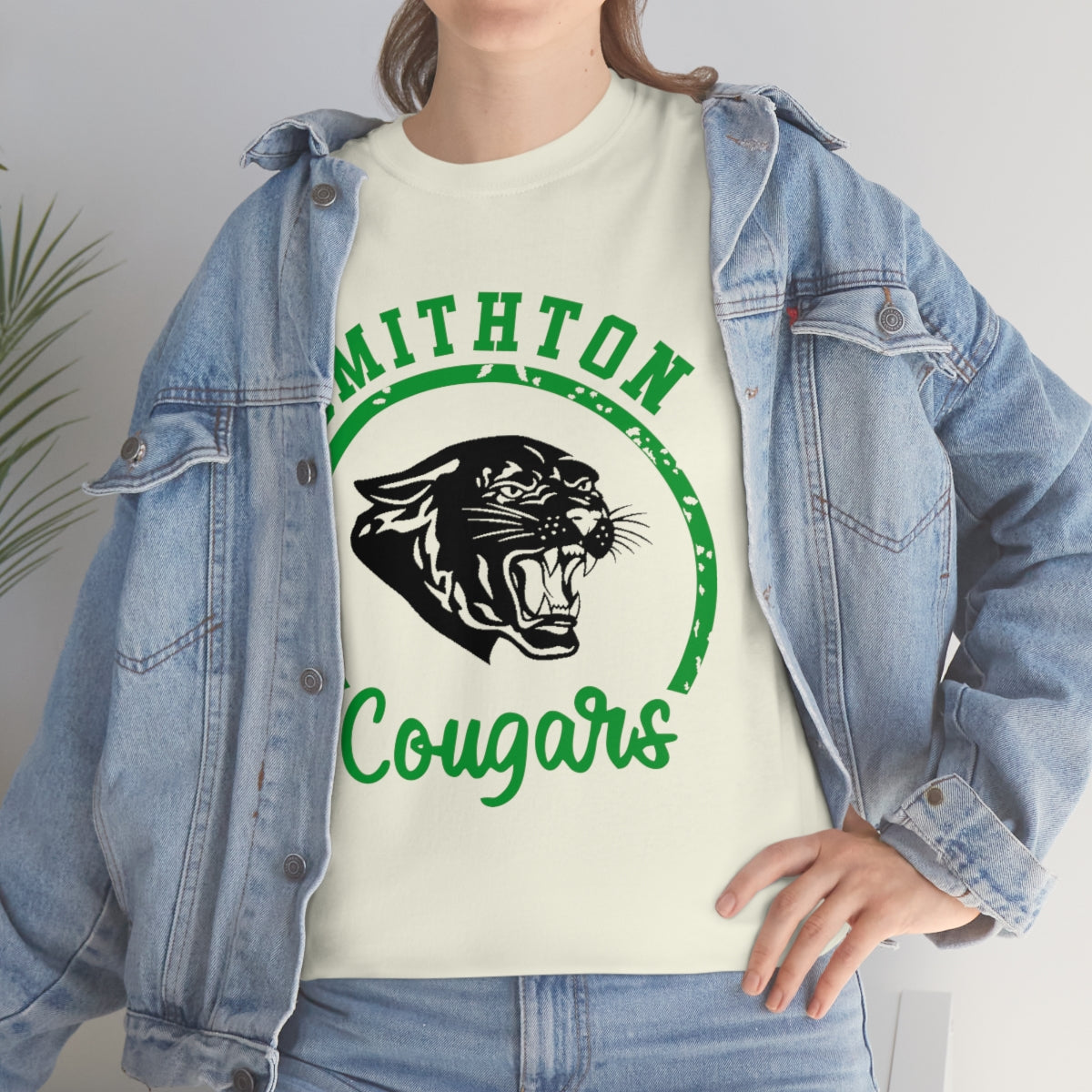 Smithton Cougars Unisex Heavy Cotton Tee