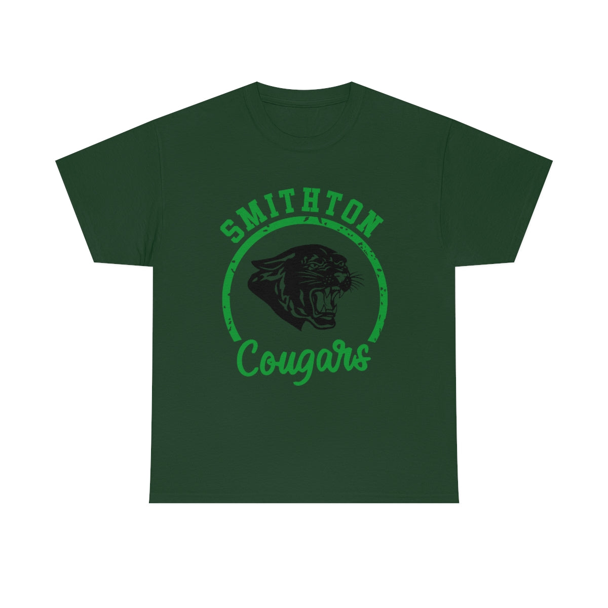 Smithton Cougars Unisex Heavy Cotton Tee