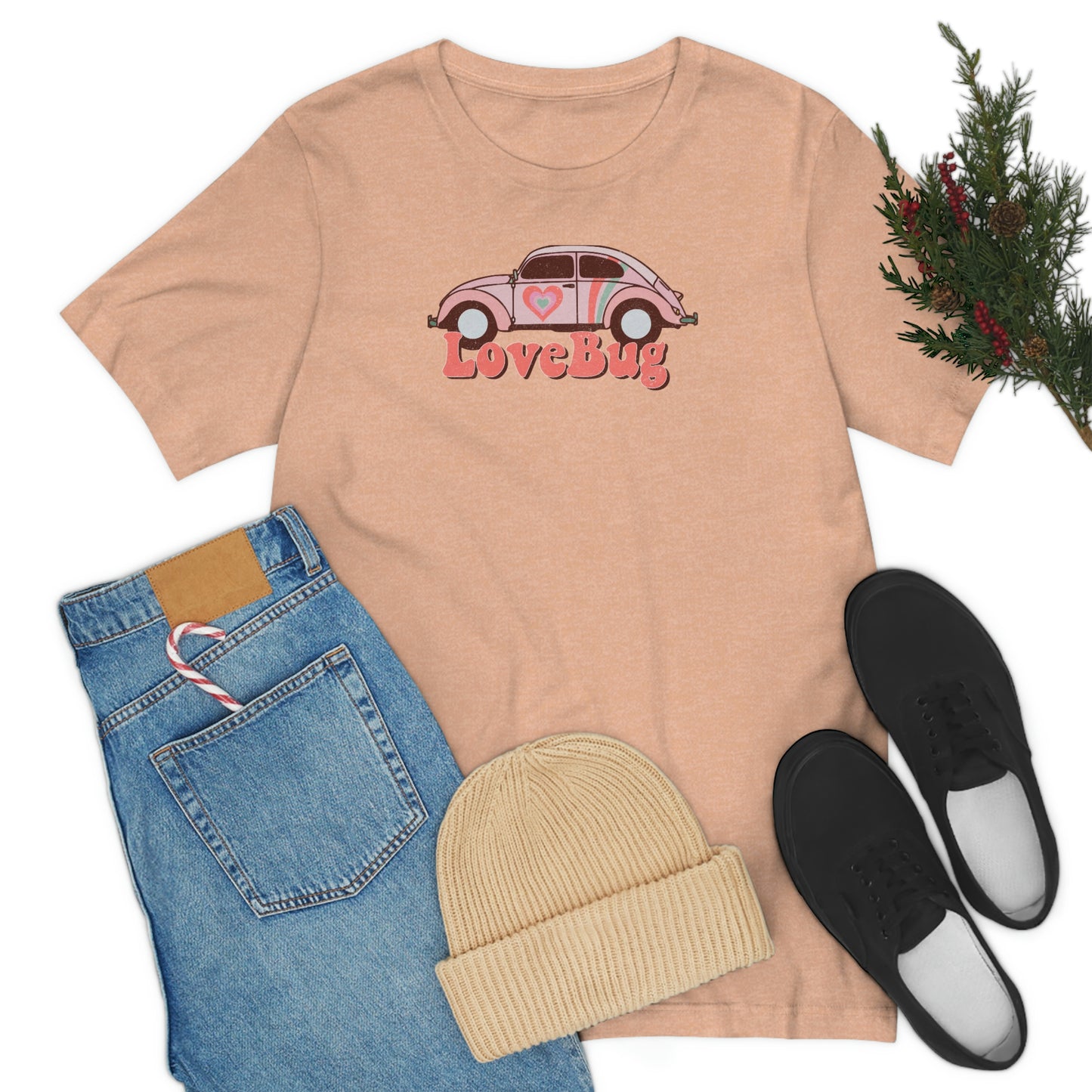 "Love Bug"  Unisex Jersey Short Sleeve Tee