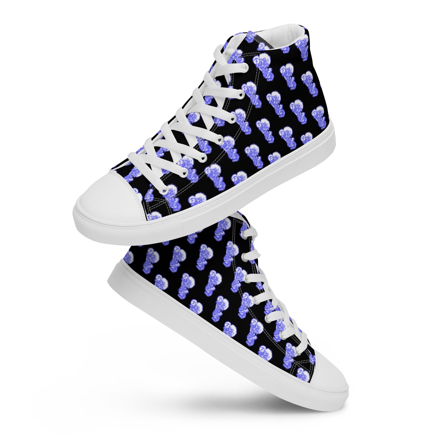 Freeburg Midgets Men’s high top canvas shoes